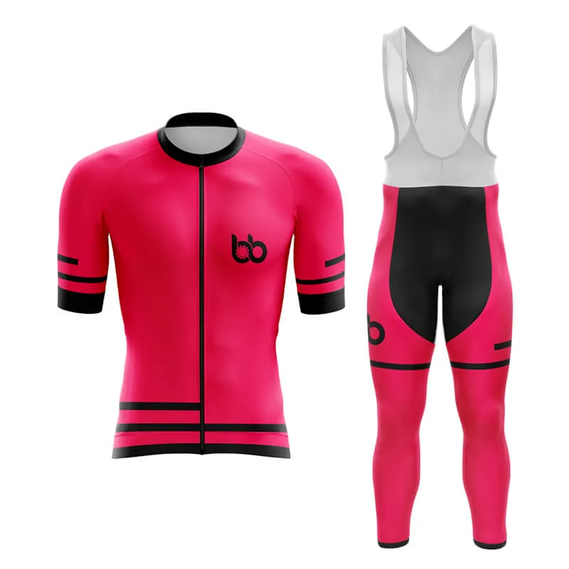 Bicycle Booth Outline (Pink) Aero Cycling Kit