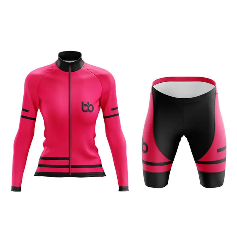 Bicycle Booth Outline (Pink) Aero Cycling Kit