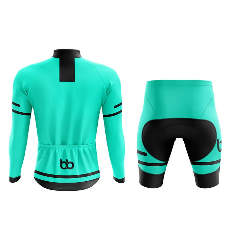 Bicycle Booth Outline (Teal) Aero Cycling Kit