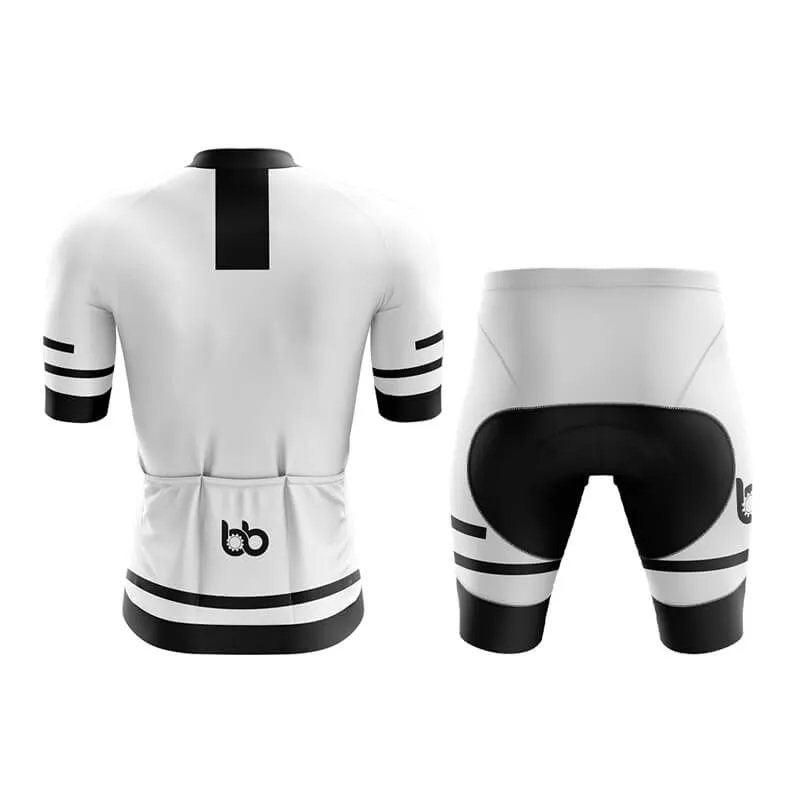 Bicycle Booth Outline (White) Aero Cycling Kit