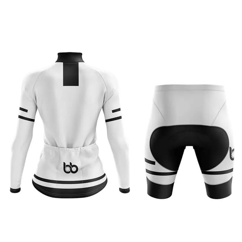 Bicycle Booth Outline (White) Aero Cycling Kit