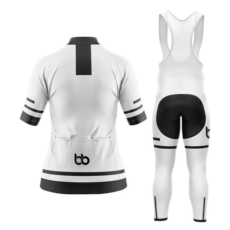 Bicycle Booth Outline (White) Aero Cycling Kit