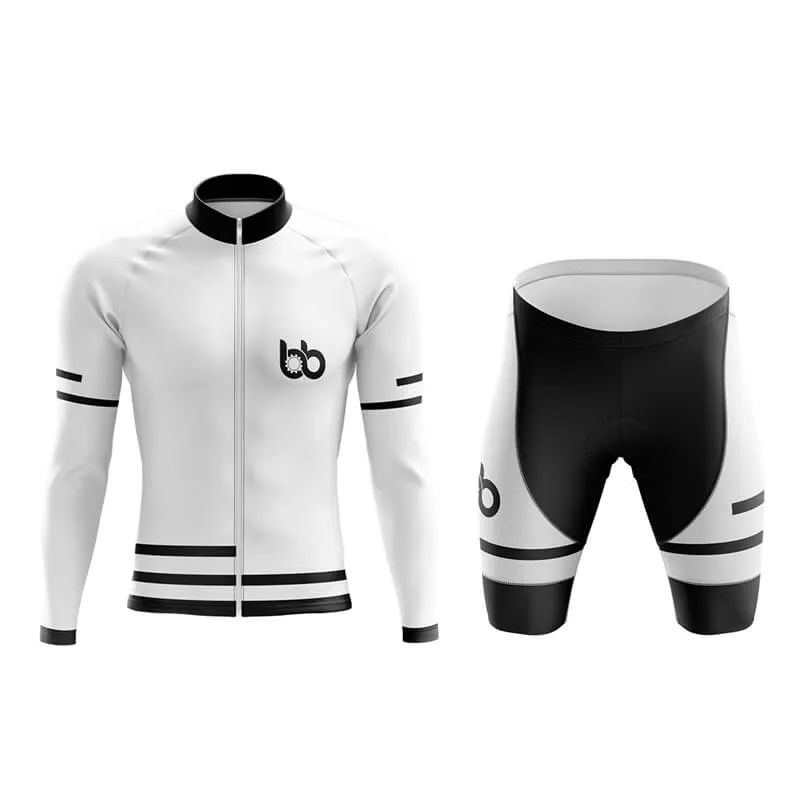 Bicycle Booth Outline (White) Aero Cycling Kit