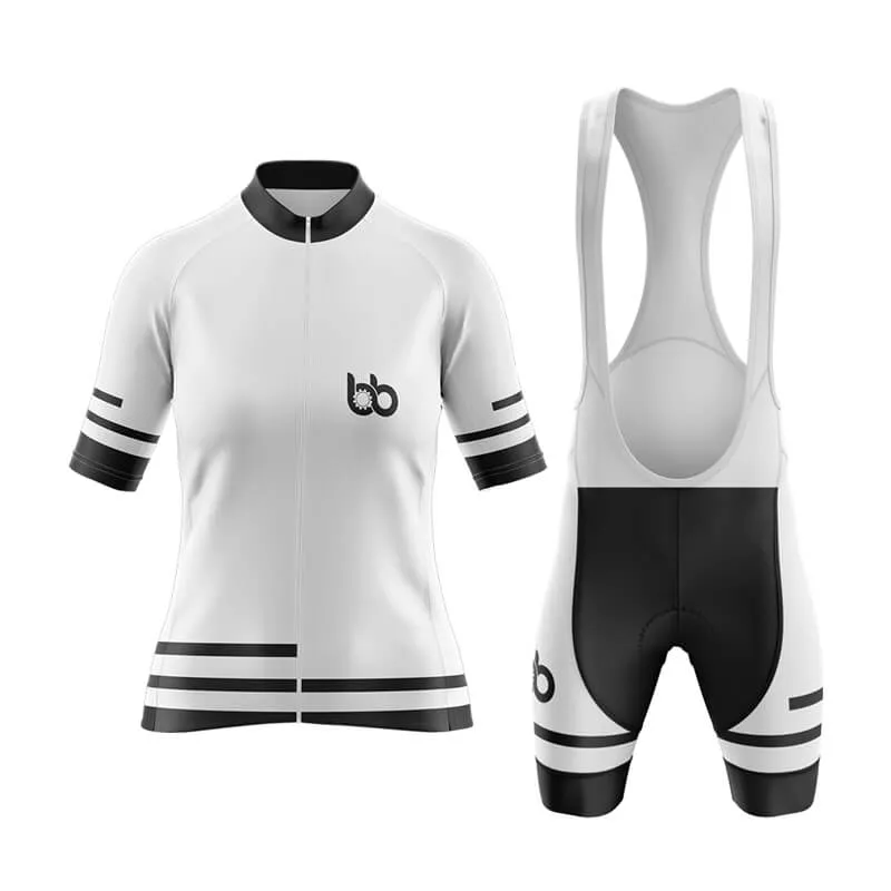 Bicycle Booth Outline (White) Aero Cycling Kit