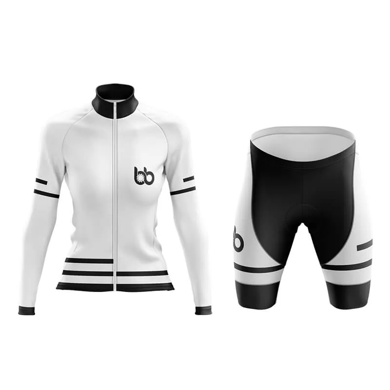 Bicycle Booth Outline (White) Aero Cycling Kit