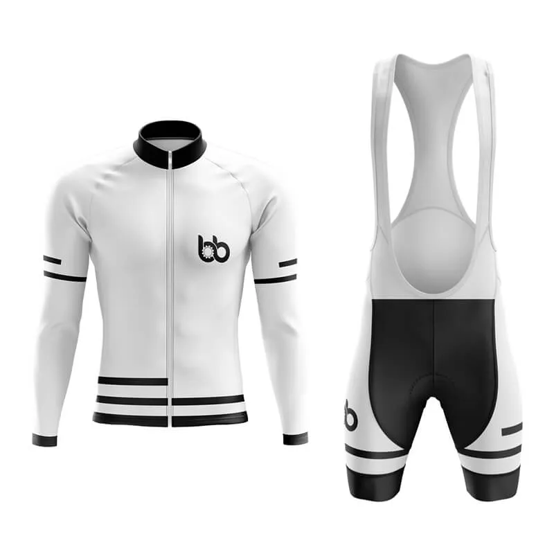 Bicycle Booth Outline (White) Aero Cycling Kit