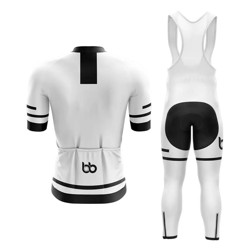 Bicycle Booth Outline (White) Aero Cycling Kit