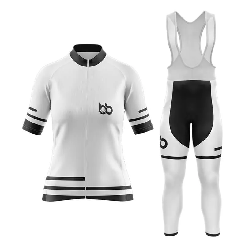 Bicycle Booth Outline (White) Aero Cycling Kit