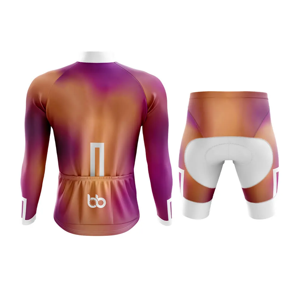 Bicycle Booth Prism (Orange-Violet) Aero Cycling Kit