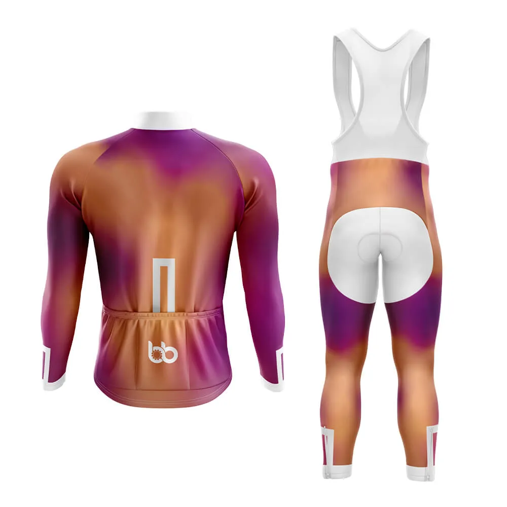 Bicycle Booth Prism (Orange-Violet) Aero Cycling Kit