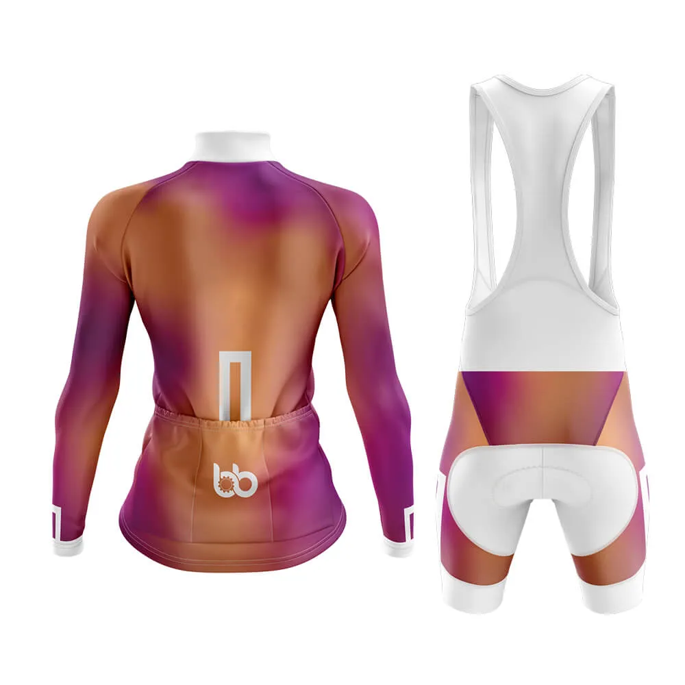 Bicycle Booth Prism (Orange-Violet) Aero Cycling Kit