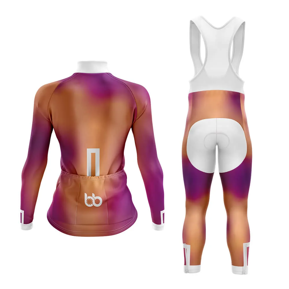 Bicycle Booth Prism (Orange-Violet) Aero Cycling Kit