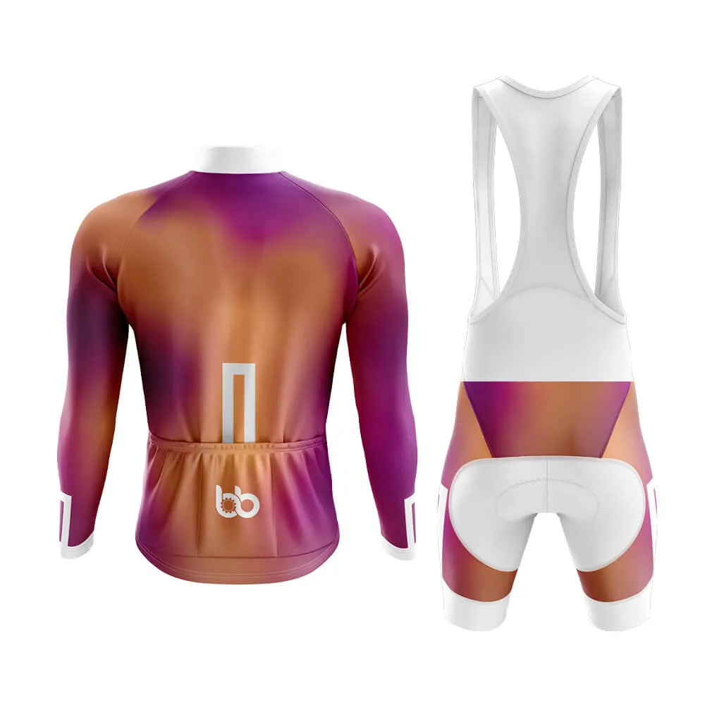 Bicycle Booth Prism (Orange-Violet) Aero Cycling Kit