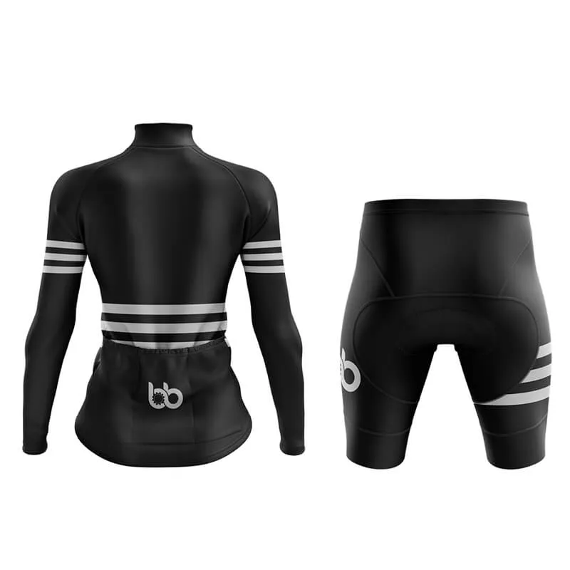 Bicycle Booth Stripes (Black) Aero Cycling Kit