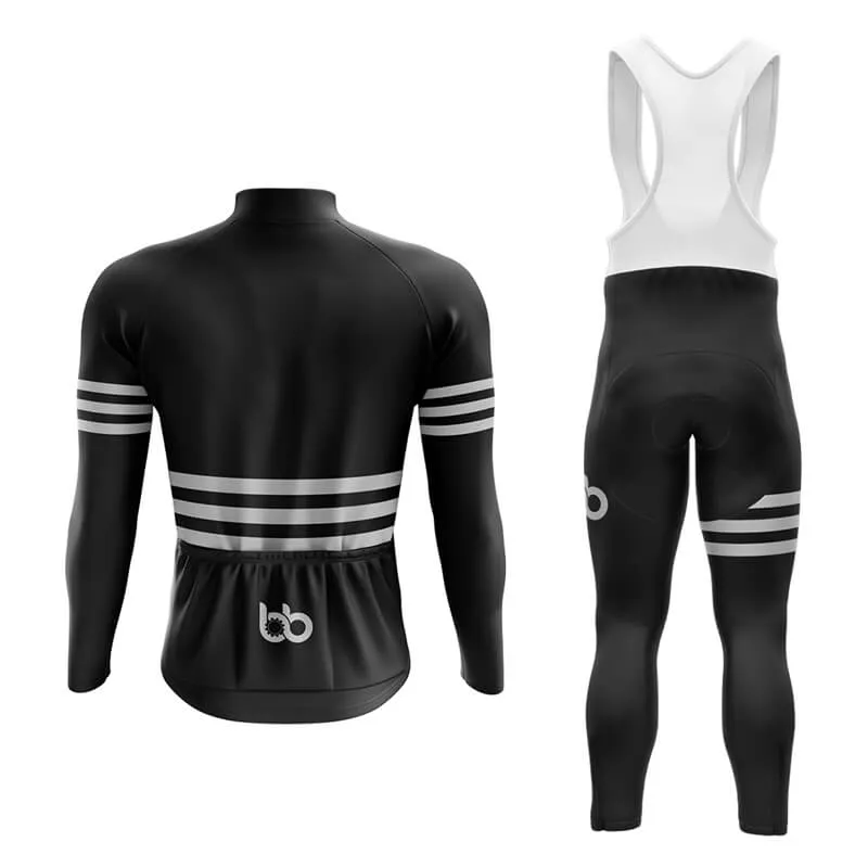 Bicycle Booth Stripes (Black) Aero Cycling Kit