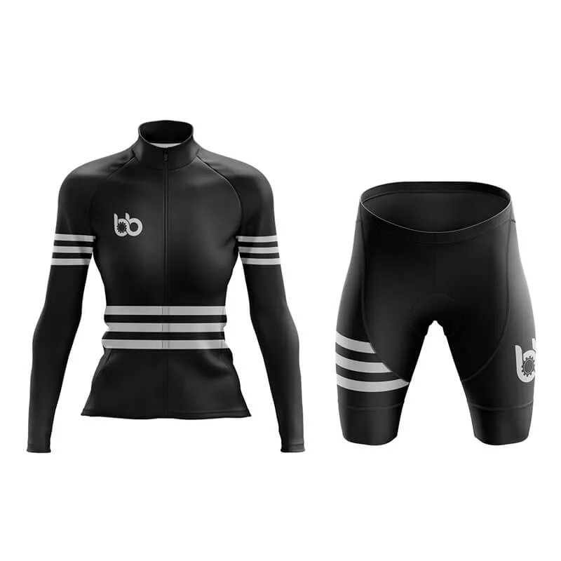 Bicycle Booth Stripes (Black) Aero Cycling Kit