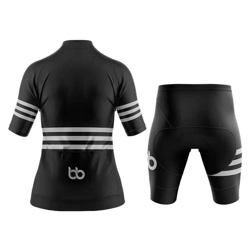 Bicycle Booth Stripes (Black) Aero Cycling Kit