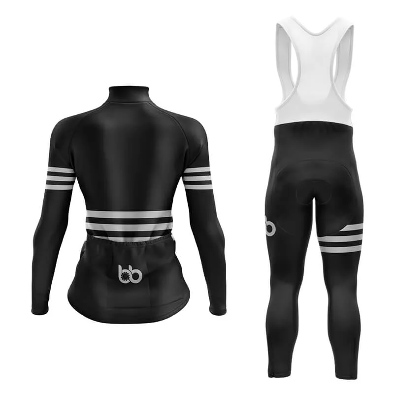 Bicycle Booth Stripes (Black) Aero Cycling Kit