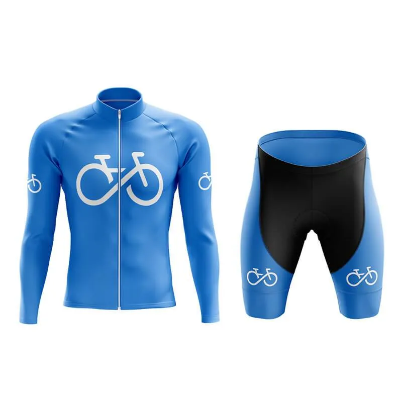 Bike Forever 1.0 Aero Cycling Kit (Blue)