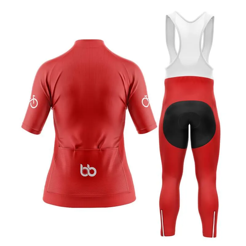 Bike Forever 1.0 Aero Cycling Kit (Red)