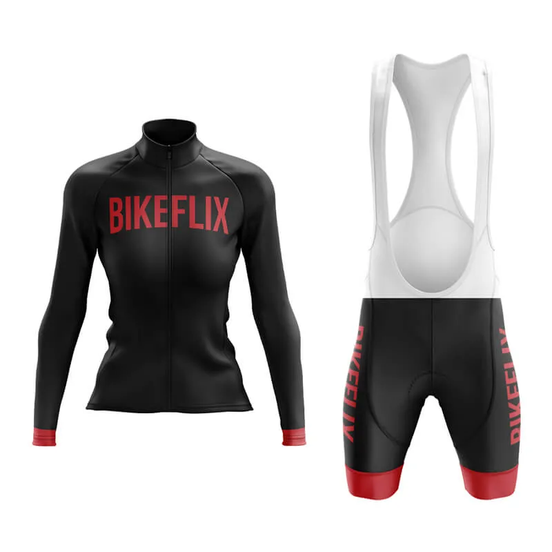 Bikeflix Aero Cycling Kit (V2) (Black)