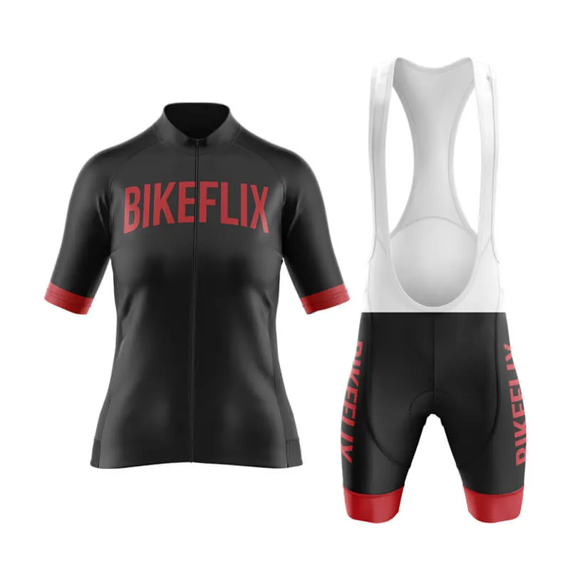 Bikeflix Aero Cycling Kit (V2) (Black)