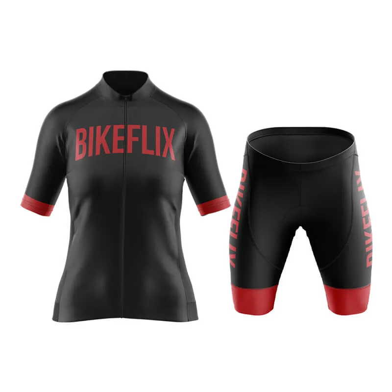 Bikeflix Aero Cycling Kit (V2) (Black)