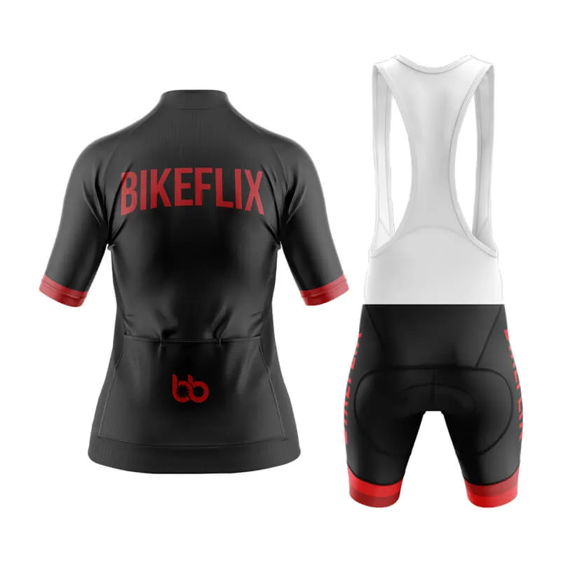 Bikeflix Aero Cycling Kit (V2) (Black)