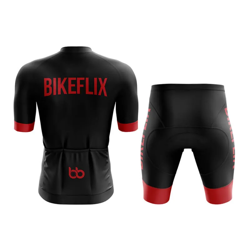 Bikeflix Aero Cycling Kit (V2) (Black)