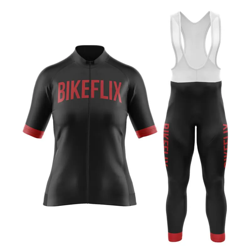 Bikeflix Aero Cycling Kit (V2) (Black)