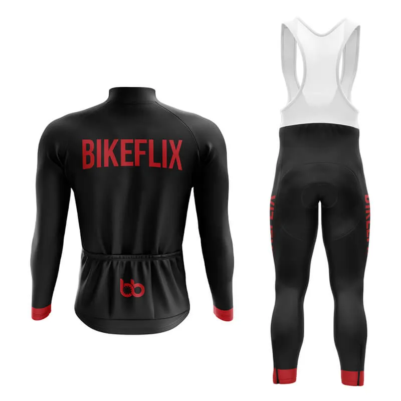 Bikeflix Aero Cycling Kit (V2) (Black)