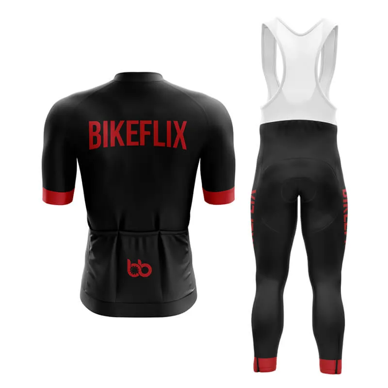 Bikeflix Aero Cycling Kit (V2) (Black)