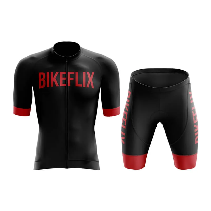 Bikeflix Aero Cycling Kit (V2) (Black)