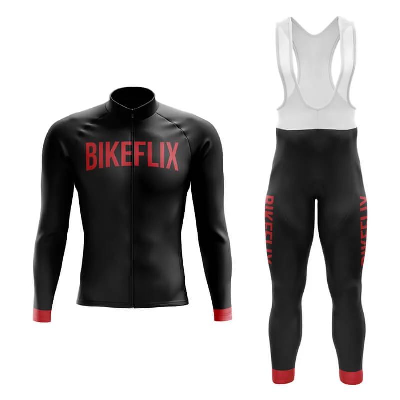 Bikeflix Aero Cycling Kit (V2) (Black)