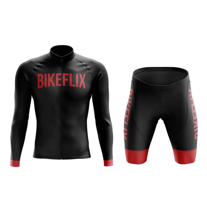 Bikeflix Aero Cycling Kit (V2) (Black)