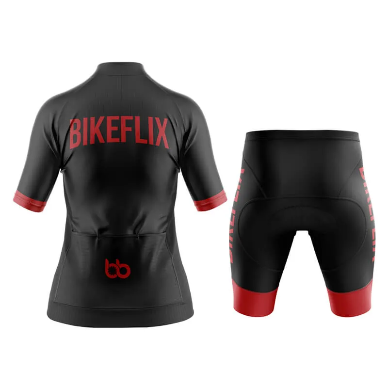 Bikeflix Aero Cycling Kit (V2) (Black)