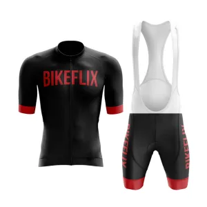 Bikeflix Aero Cycling Kit (V2) (Black)