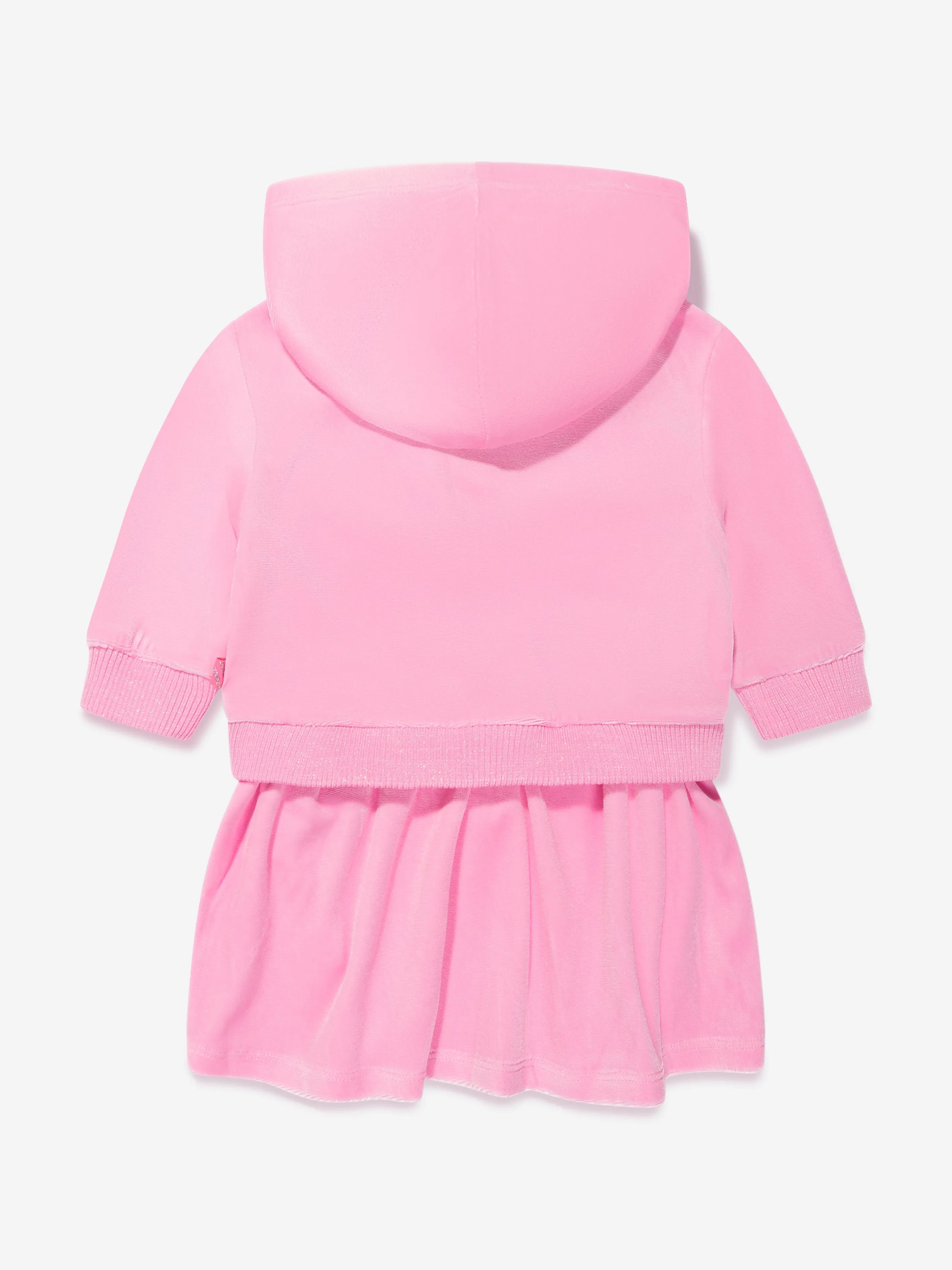 Billieblush Baby Girls Hooded Dress in Pink