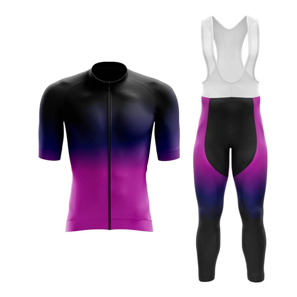 Black-Fluorescent Violet Gradient Aero Cycling Kit