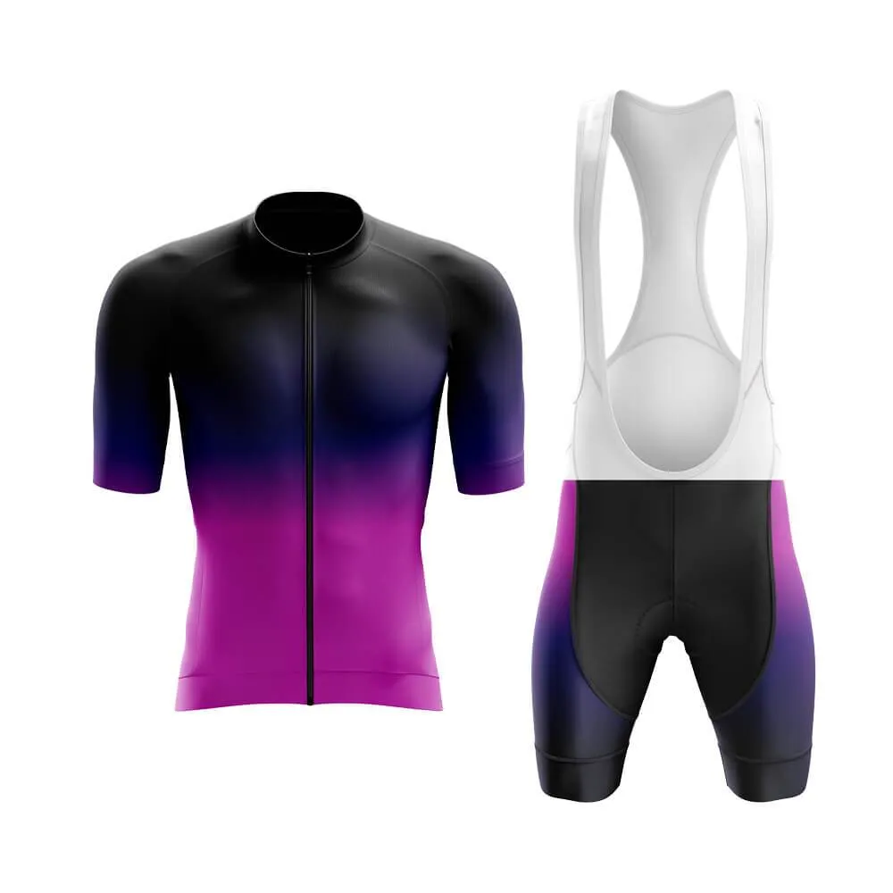 Black-Fluorescent Violet Gradient Aero Cycling Kit