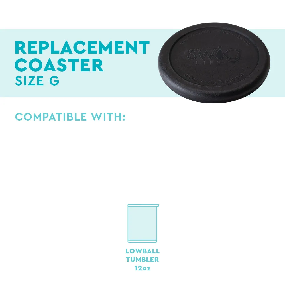 Black Replacement Coaster