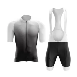 Black to White Aero Cycling Kit