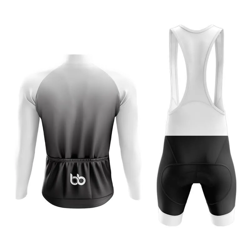 Black to White Aero Cycling Kit