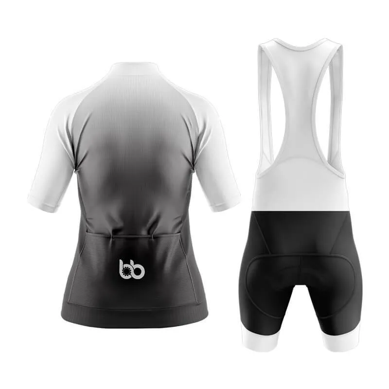 Black to White Aero Cycling Kit