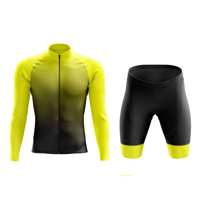 Black to Yellow Aero Cycling Kit