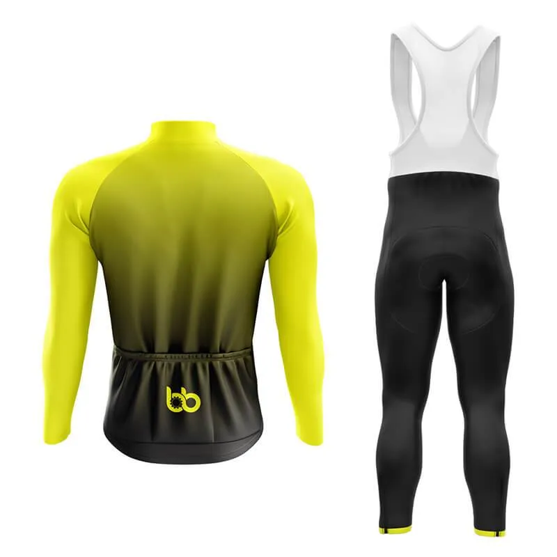 Black to Yellow Aero Cycling Kit