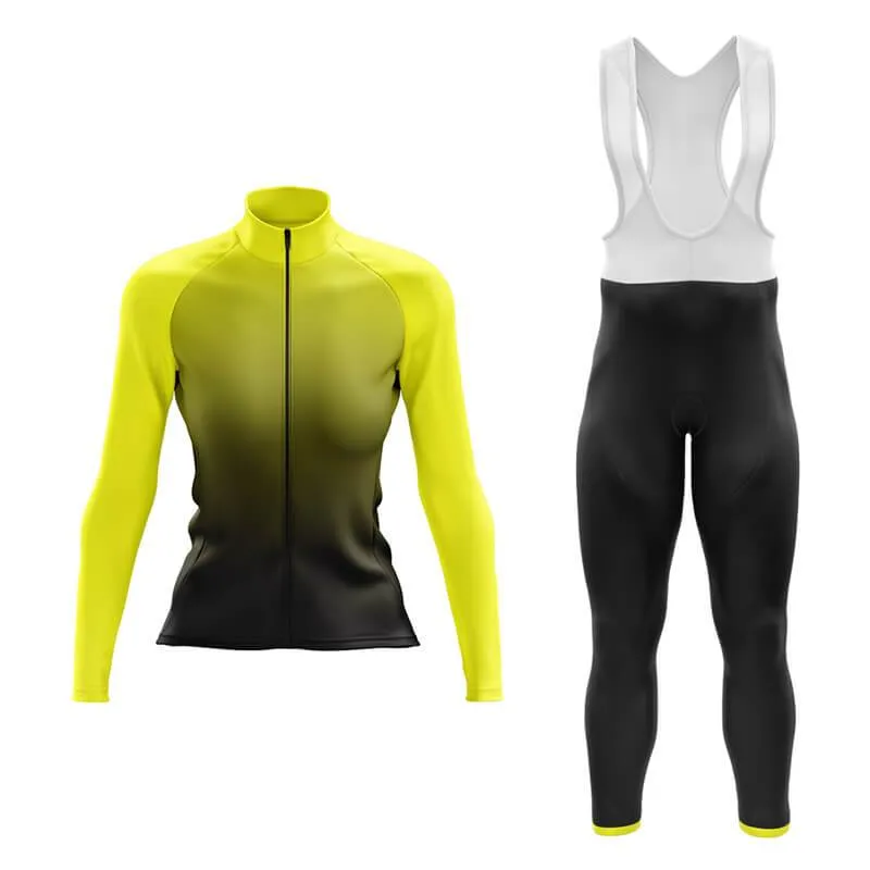 Black to Yellow Aero Cycling Kit