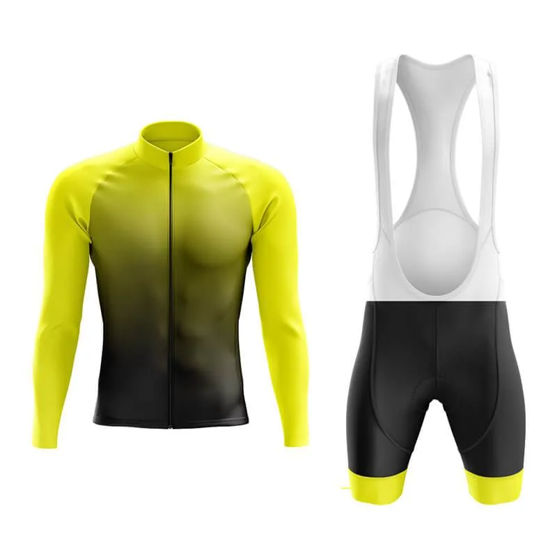 Black to Yellow Aero Cycling Kit