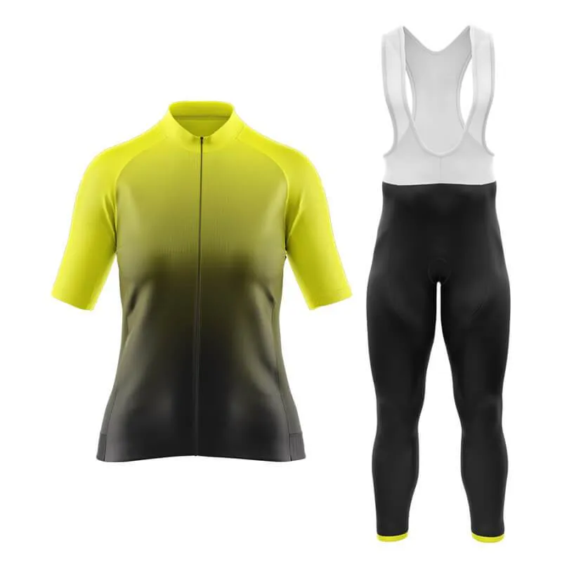 Black to Yellow Aero Cycling Kit