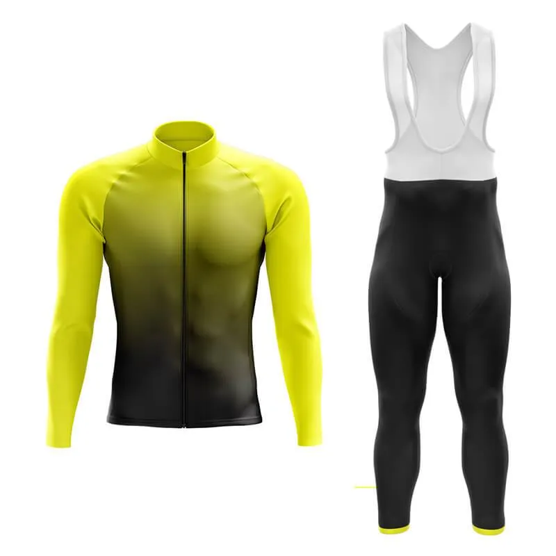 Black to Yellow Aero Cycling Kit